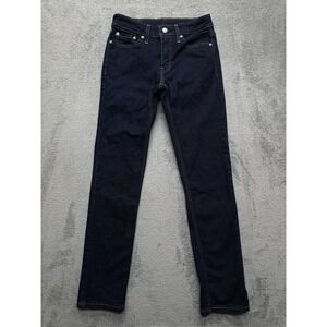 Levis 511 Jeans Mens Measured 29x30 Dark Wash Slim Fit Stretch Denim Indigo